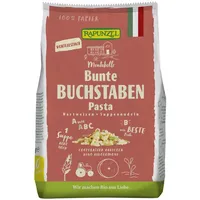 RAPUNZEL Buchstaben Suppennudeln Semola bunt bio