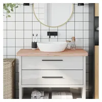 VidaXL Waschtischplatte 100x60x4 cm Massivholz Buche