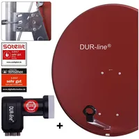 Dur-Line MDA 80 Rot + Quad LNB