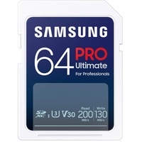 Samsung PRO Ultimate 64 GB, UHS-I U3, Full HD