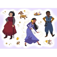 KOMAR Wandtattoo Wish Dance - Größe 70 cm -