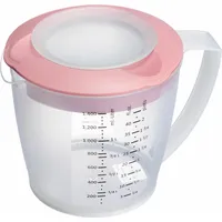 Westmark Rührbecher mit Deckel »Helena«, 1,4 l, rosa, 3105227P,