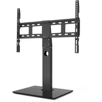 Hama TV-Standfuß 165 cm Schwarz Glas/Metall
