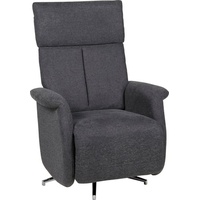 Duo Collection Relaxsessel - anthrazit - mit Fußstütze in