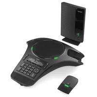 Snom C620 Konferenz Telefon mit 2 drahtlosen Mikrofonen, Konferenzgerät,