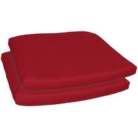 GO-DE Sitzkissen »Selina« 2er Set, 45/46x40 cm