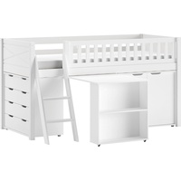 Vipack Spielbett SCOTT 90 x 200 cm Kiefer massiv