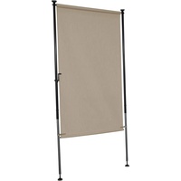 Angerer Balkonverkleidung 120 x 225 cm beige Polyacryl
