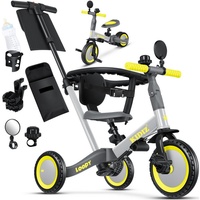 Kidiz KIDIZ® 6in1 Dreirad | Laufräder Lauffahrrad Kinderdreirad ab