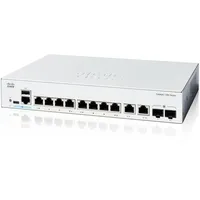Cisco Catalyst 1300 Rackmount Gigabit Managed Switch, 8x RJ-45,