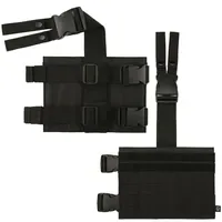 Brandit Textil Molle Leg Panel OS schwarz