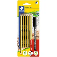 Staedtler Noris Set, Multi, Schwarz, Gelb, Hexagonal, Kunst, Grafische