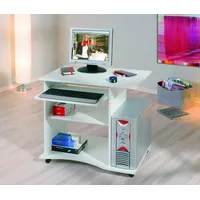 VCM ebuy24 Schreibtisch Weiß