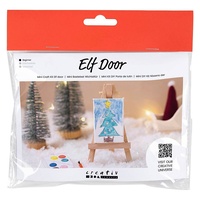 Creativ Company DIY Sets Miniaturen Mini Kreativ Set Wichteltür,