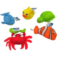 Alldoro 60326 Aquanauts - Badewannen-Spielzeug - 5er Set, Polyester,