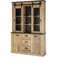Home Affaire Buffet SHERWOOD Holz Dekor 133 x 0
