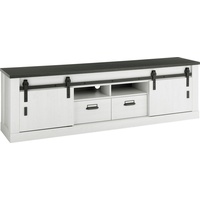 Home Affaire Lowboard HOME AFFAIRE "SHERWOOD", weiß (pinie weiß