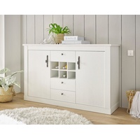 Home Affaire Sideboard »RAVENNA«, im romantischen Landhausstil, Griffe aus
