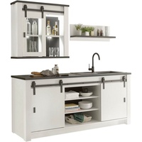 Home Affaire Küche »Sherwood«, Breite 201 cm, ohne E-Geräte