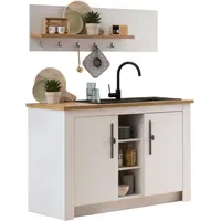 OTTO home KS-Westminster Kochfeld Unterschrank Breite 130 cm weiß