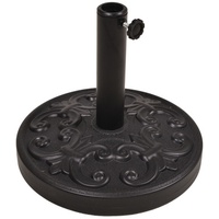 Garden Pleasure Sonnenschirmständer 504224 schwarz, Metall