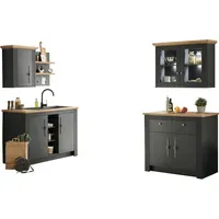 OTTO home Küchenzeile KS-Westminster 226 cm grau