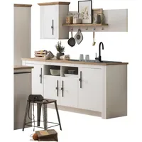 OTTO home Küchenzeile 204 cm weiß