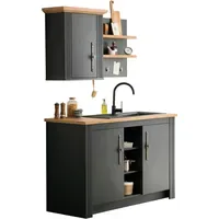 OTTO home KS-Westminster Kochfeld grau