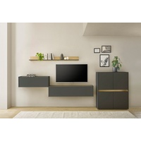 INOSIGN Büromöbel-Set »CiTY/GiRON«, (Set, 4 tlg.), Wandsekretär, Home Office