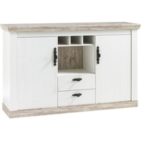 Home Affaire Sideboard »Florenz«, im romantischen Landhaus-Look, Breite 168