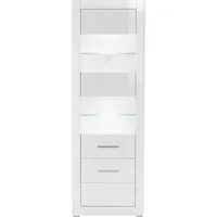 INOSIGN Vitrine »BIANCO«, Höhe 198 cm weiß