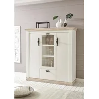 Home Affaire Highboard »Florenz«, im romantischen Landhaus-Look, Breite 140