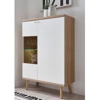 Andas Vitrine »Merle« Scandi Design, Höhe 134 cm