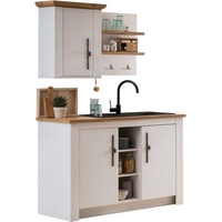 Kochstation Pantryküche »KS-Westminster«, Breite 130 cm, ohne E-Geräte