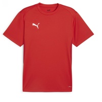 Puma Herren Teamgoal Jersey T-Shirts, Puma Red-puma White-fast Red,