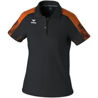 Erima Evo Star Kurzarm-poloshirt Black / Orange 34