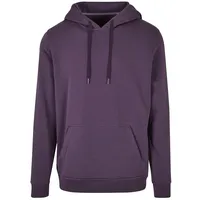 Build Your Brand Heavy Kapuzenpullover Purple Night M