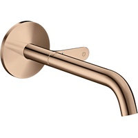 Hansgrohe Fertigmontageset Axor One UP-Waschtisch-Einhebelmischer, Ausl. 220mm, pol. red