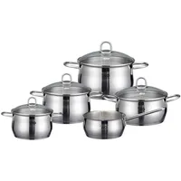 ELO Platin Topf-Set 5-tlg. 3 x Fleischtopf + Bratentopf