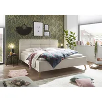 Set One by Musterring Polsterbett "Cary", beige, B:204cm L:219cm,