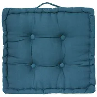 Atmosphera Bodenkissen blaugrün 40 × 40 cm - Atmosphera