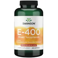 Swanson Vitamin E-400 Gemischte Tocopherole 250 Weichkapseln