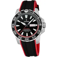 Festina Kautschuk schwarz rot The Originals Armbanduhr D2UF20662/3 -