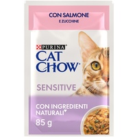 Purina CAT CHOW Sensitive Food mit Lachs und Zucchini