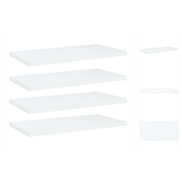 VidaXL Bücherregal-Bretter 4 Stk. Weiß 40x20x1,5 cm Holzwerkstoff