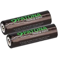 PATONA 2x PATONA Premium 14500 Zelle ICR14500 Li-Ion Akku