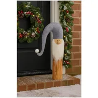Hti-Living stehender Filzwichtel 58 cm grau