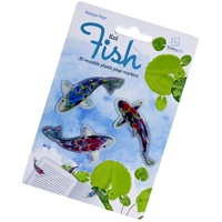 Bookchair Stikki Marks 30 Mini-Lesezeichen (Koi Fish) - selbsthaftend
