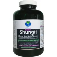 Vitalleben Shungit Edel Schungit 360 Pulver Kapseln. Mikrofeine aus