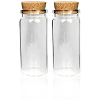BestLivings Fläschchen Glas mit Korken 50ml 16er Pack)